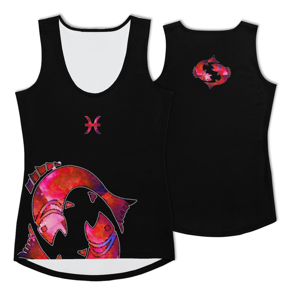black-tank-top-women-pisces-athletic-stretch-top-wickedyo4